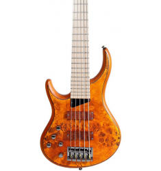 MTD Kingston KZ 5-String Left Handed Bass Burled Maple Maple