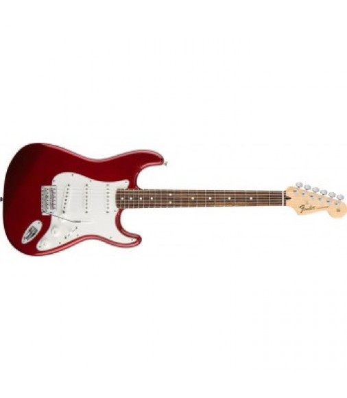 Fender Standard Stratocaster Electric Guitar in Candy Apple Red