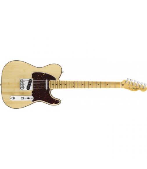Fender Bamboo Telecaster Electric Guitar in Natural