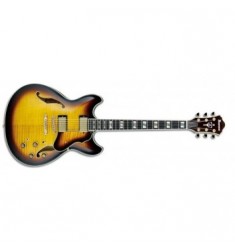 Ibanez AS153 Artstar Semi Acoustic Guitar in Antique Yellow Sunburst