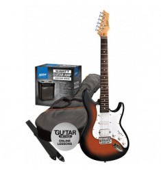 Ashton AG232 Beginners Electric Guitar Starter Pack (Tobacco Sunburst)