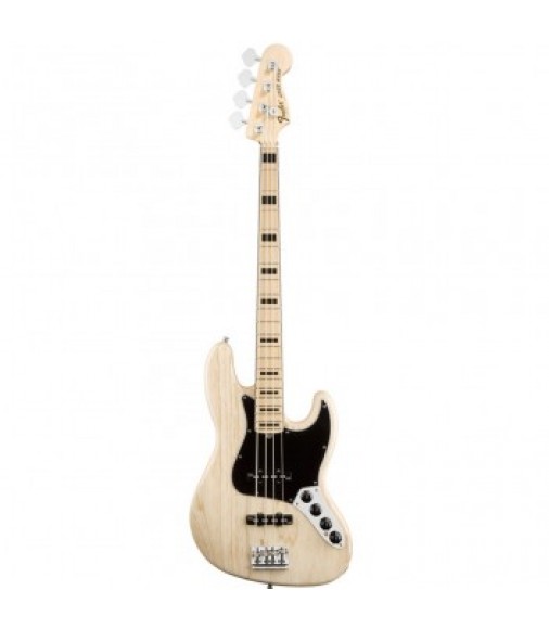 Fender American Deluxe Jazz Bass Ash Maple Fingerboard Natural