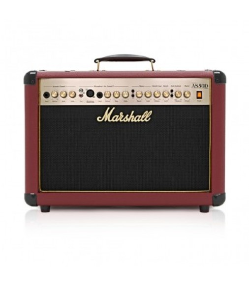 Marshall AS50D Acoustic Guitar Amp, Oxblood
