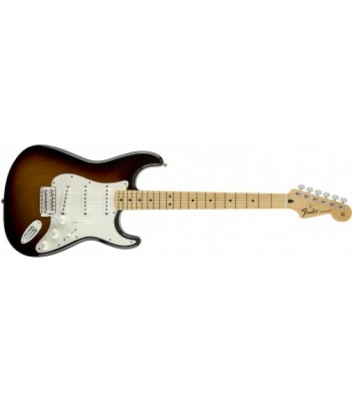 Fender Standard Stratocaster Electric Guitar MN in Brown Sunburst