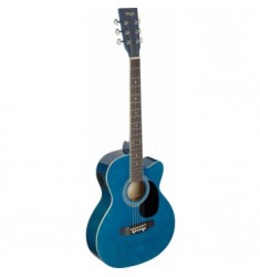 Eastcoast SA20ACE Electro Acoustic Guitar in Blue