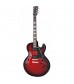 Cibson Billie Joe Armstrong ES-137 Electric Guitar, Black Cherry Burst