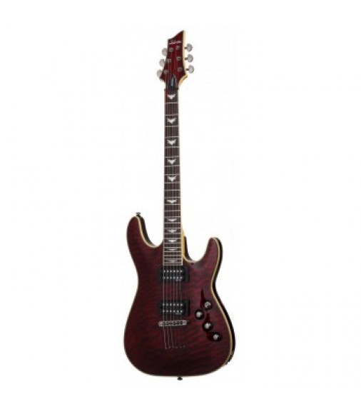 Schecter Omen Extreme-6 Electric Guitar in Black Cherry