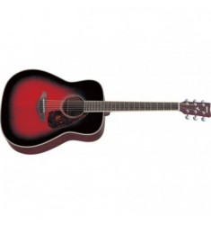 Yamaha FG720S Acoustic Guitar in Dusk Sun Red