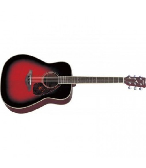 Yamaha FG720S Acoustic Guitar in Dusk Sun Red