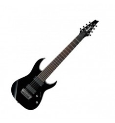 Ibanez RGIR28FE Iron Label 8 String Electric Guitar in Black