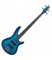 Ibanez SR370 Maple Bass Guitar in Sapphire Blue