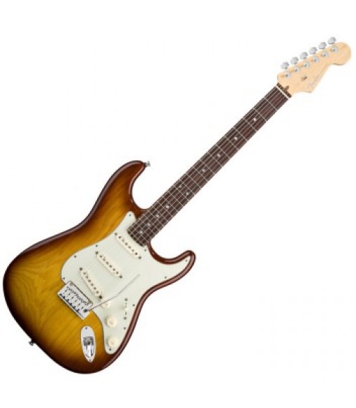 Fender American Deluxe Ash Stratocaster Tobacco Sunburst RW