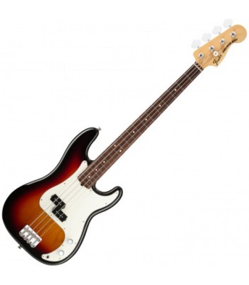 Fender American Special Precision Bass Guitar in 3-Tone Sunburst