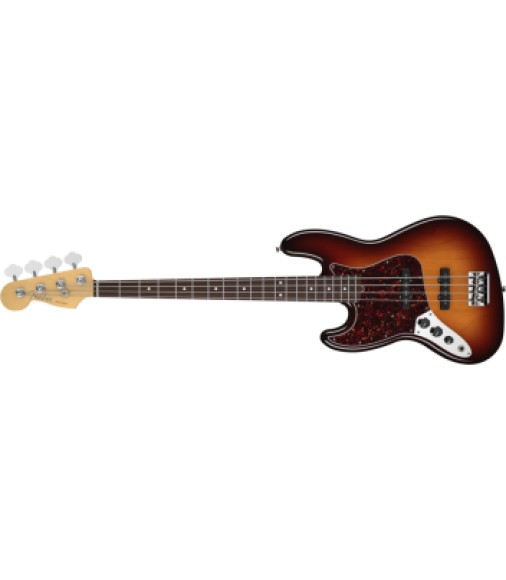 Fender American Standard Left Handed Jazz Bass in 3-Colour Sunburst
