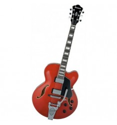 Ibanez AFS75T Semi Acoustic Artcore Transparent Red