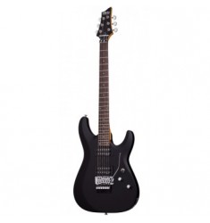 Schecter C-6 FR Deluxe in Satin Black