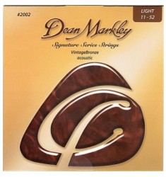 Dean Markley DM-2002-LT Light Acoustic Guitar Strings 11-52
