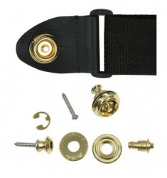 Dunlop Strap Lock Dual Design in Gold