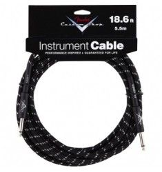 Fender Custom Shop 5.5m Instrument Cable Black Tweed
