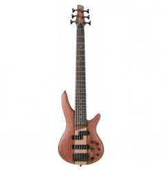 Ibanez SR756 6 String Bass in Natural Flat