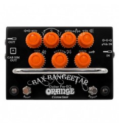 Orange Bax Bangeetar Guitar Pre-EQ Pedal, Black