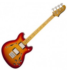 Fender Starcaster Bass Guitar in Aged Cherry Burst