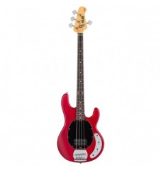Musicman Sterling SubRay 4 Electric Bass Guitar - Trans Red