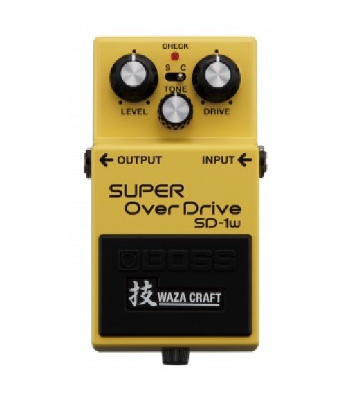 Boss Waza Craft SD-1W Super Overdrive Guitar Pedal