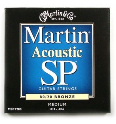 Martin MSP3200 Medium Acoustic Strings .013 - .056