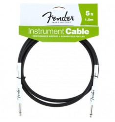 Fender 1.5m Performance Series Instrument Cable Black