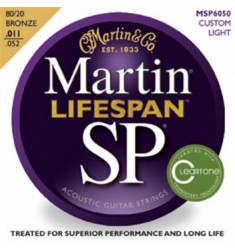 Martin MSP6050 Custom Light Acoustic Guitar Strings .011-.052