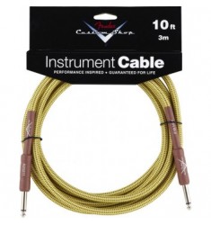 Fender Custom Shop 3m Instrument Cable Tweed