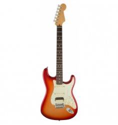 Fender American Deluxe Stratocaster HSS Shawbucker in Sunset Metallic