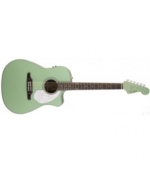 Fender Sonoran SCE Electro Acoustic Guitar Surf Green