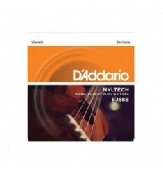 D'Addario EJ88B Nyltech Ukulele Strings, Baritone