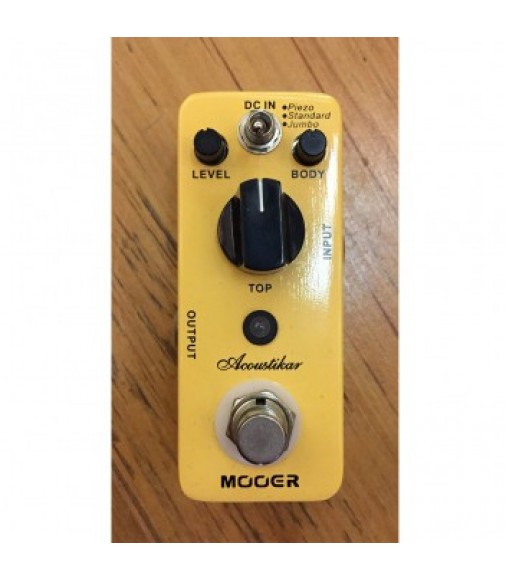 Mooer Acoustikar Acoustic Simulator Guitar Effect Pedal Pre Loved