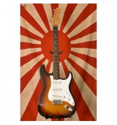 Fender Japanese 1962 Stratocaster RW Electric Guitar - 3 Tone Sunburst