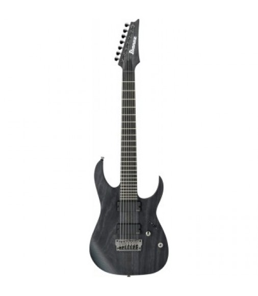 Ibanez RG Iron Label RGIT27FE 7 String in Transparent Gray Flat