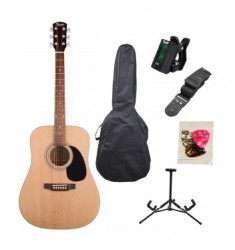 Squier SA-105 Acoustic Guitar Starter Pack, Natural