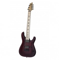 Schecter Jeff Loomis JL-7 in Vampire Red Satin