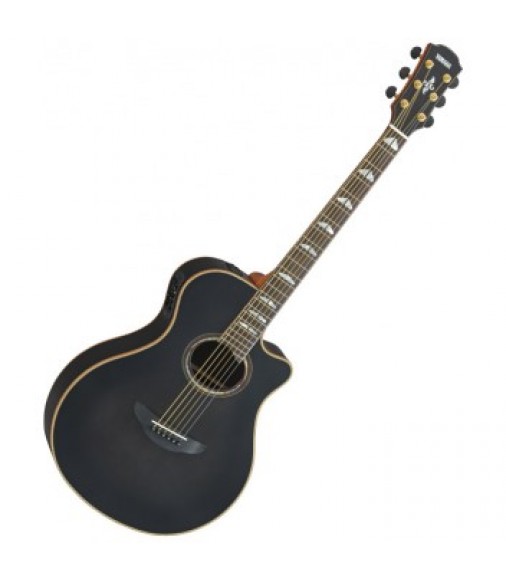 Yamaha APX1200 MK2 Electro Acoustic Guitar in Transparent Black