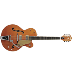Gretsch G6120SSLVO Brian Setzer Hollow Body Guitar in Vintage Orange