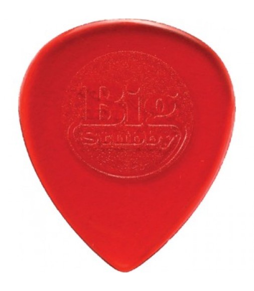 Dunlop 475P1.0 Big Stubby Guitar Picks, 6 Player Pack