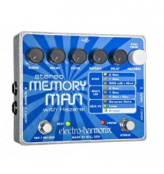 Electro Harmonix Stereo Memory Man Pedal with Hazarai Delay