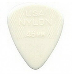 Dunlop 44P46 Nylon Standard Light Picks 0.46mm (12 Pack)