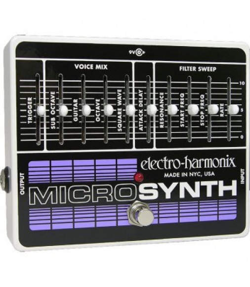 Electro Harmonix Micro Synth Analog Guitar Synthesiser Pedal
