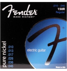 Fender Original 150 Guitar Strings Pure Nickel Wound Ball End 10-46