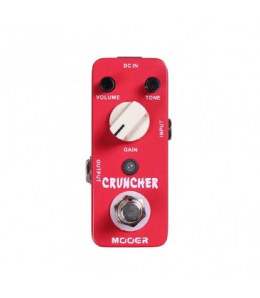 Mooer Cruncher Distortion Guitar Effects Pedal