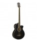 Washburn AB5 Acoustic Bass Spruce Top in Black