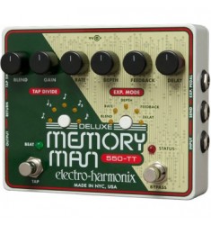 Electro Harmonix Deluxe Memory Man 550 Tap Tempo Delay Pedal
